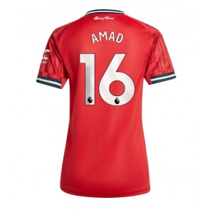 Manchester United Amad Diallo #16 Replika Hemmatröja Damer 2025-26 Kortärmad